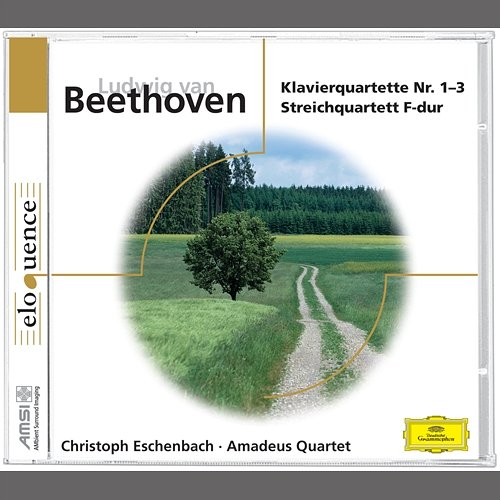 Beethoven: Klavierquartette 1-3; Streichquartett F-Dur Christoph Eschenbach, Amadeus Quartet