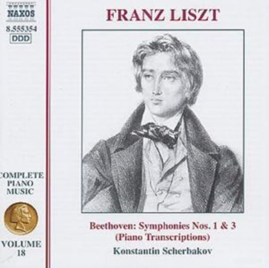 Beethoven/Liszt-Symphonies Nos 1 & 3 (Piano Transcriptions) Scherbakov Konstantin