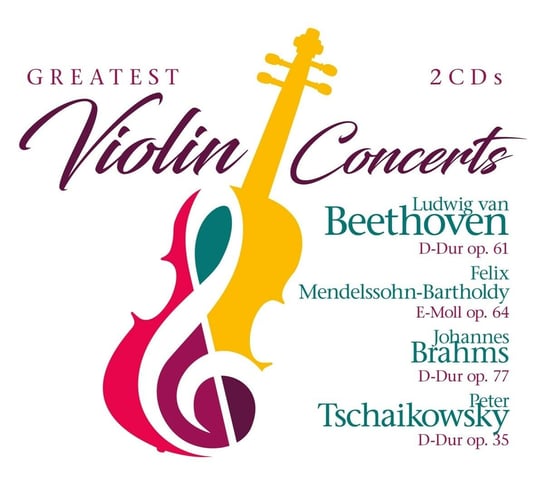 Beethoven - Mendelssohn-Bartoldy - Brahms - Tschaikowsky - Greatest Violin Concerts Various Artists