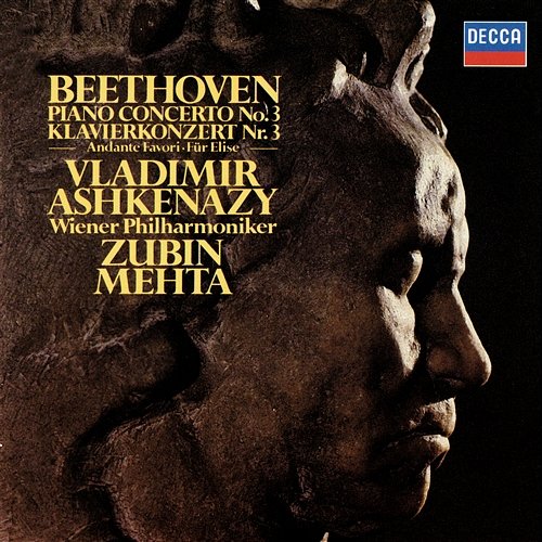 Beethoven: Piano Concerto No. 3; Andante favori; Für Elise Vladimir Ashkenazy, Wiener Philharmoniker, Zubin Mehta