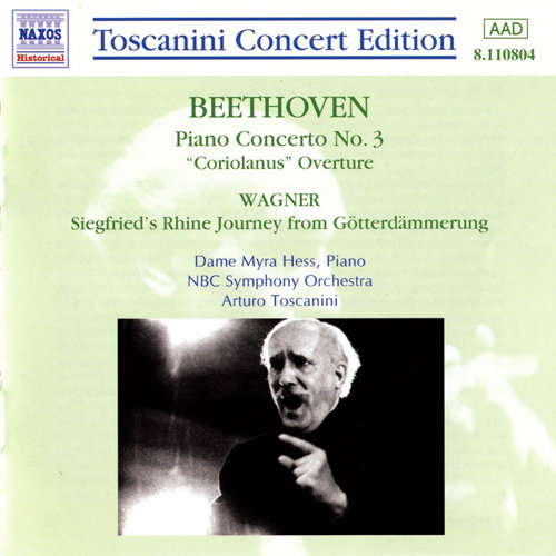 Beethoven: Piano Concerto No. 3 (Toscanini Concert Edition) Hess Myra