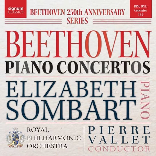 Beethoven: Piano Concertos 1 & 2 Sombart Elizabeth