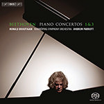 Beethoven: Piano Concertos 1 & 3 Brautigam Ronald