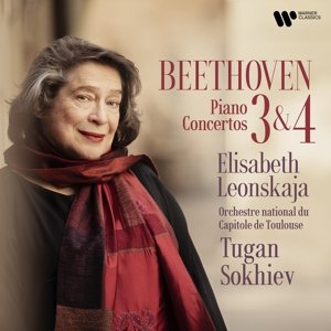 Beethoven Piano Concertos 3 &amp; 4 Leonskaja Elisabeth