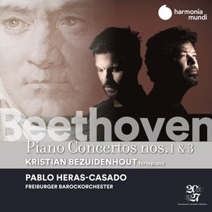 Beethoven: Piano Concertos Nos. 1 & 3 Bezuidenhout Kristian, Heras-Casado Pablo, Freiburger Barockorchester