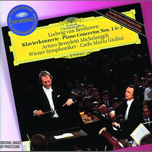 Beethoven: Piano Concertos Nos. 1 & 3 Arturo Benedetti Michelangeli, Wiener Symphoniker, Carlo Maria Giulini
