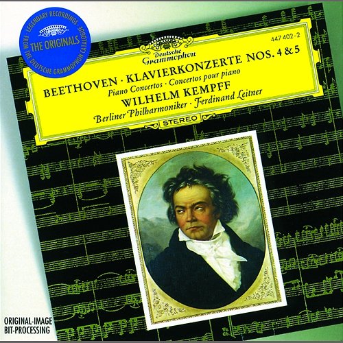 Beethoven: Piano Concertos Nos.4 & 5 Wilhelm Kempff, Berliner Philharmoniker, Ferdinand Leitner