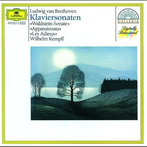Beethoven: Piano Sonatas Nos.21 "Waldstein-Sonate", 23 "Appassionata" & 26 "Les Adieux" Wilhelm Kempff