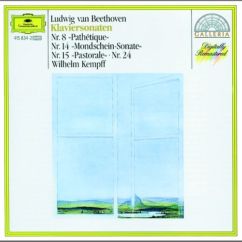 Beethoven: Piano Sonatas Nos.8 "Pathétique", 14 "Moonlight", 15 "Pastorale" & 24 Wilhelm Kempff