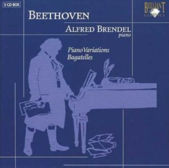 Beethoven Piano Variations 5cd Brendel Alfred