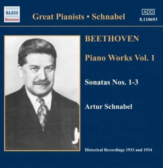 Beethoven: Piano Works. Volume 1 Schnabel Artur