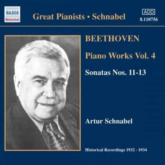 Beethoven: Piano Works. Volume 4 Schnabel Artur