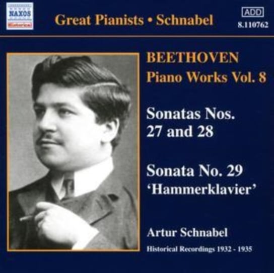Beethoven: Piano Works. Volume 8 Schnabel Artur