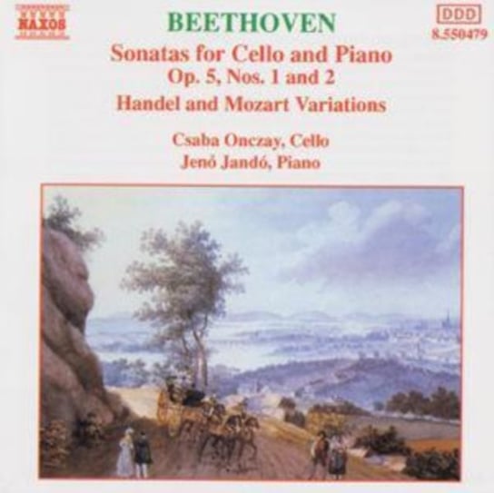 Beethoven: Sonatas for Cello and Piano 1 & 2 / Handel & Mozart Variations Onczay Csaba