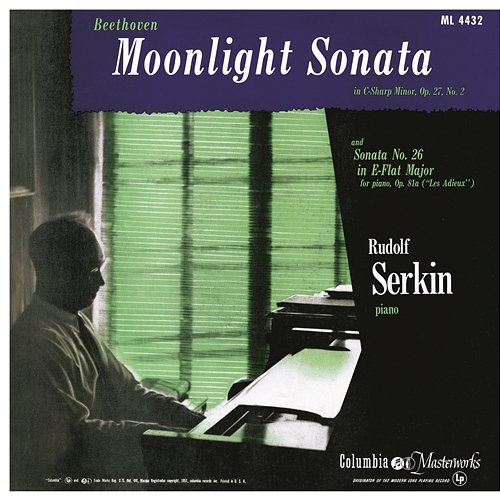 Beethoven: Sonatas Nos. 14 "Moonlight" & 26 "Les Adieux" & 23 "Appassionata" Rudolf Serkin