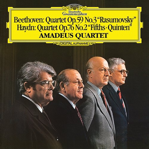 Beethoven: String Quartet In C, Op.59 No.3 - "Rasumovsky No. 3" / Haydn: String Quartet In D Minor, Hob. III:76 (Op.76 No.2 - "Fifths") Amadeus Quartet