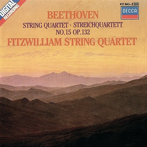 Beethoven: String Quartet No. 15 Fitzwilliam Quartet