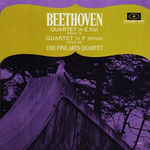 Beethoven: String Quartets Opp. 74 & 95 Fine Arts Quartet