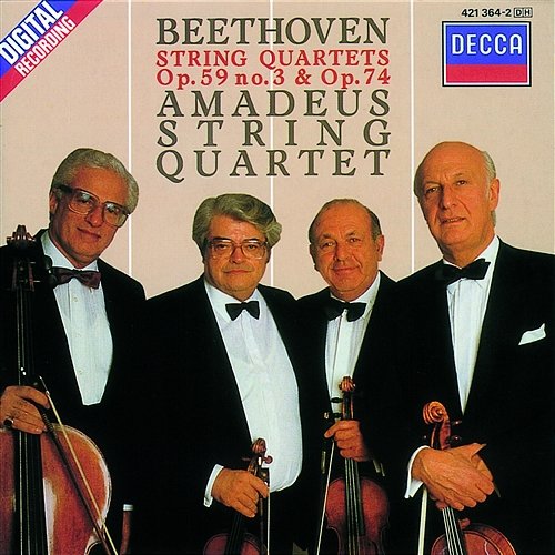 Beethoven: String Quartets - "Rasoumovsky" & "Harp" Amadeus Quartet