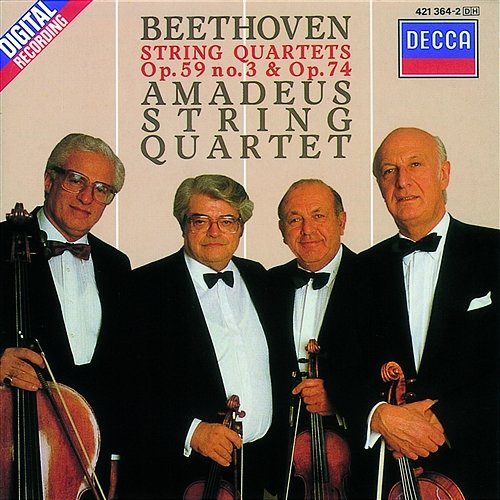 Beethoven: String Quartets "Rasumovsky" & "Harp" Amadeus Quartet