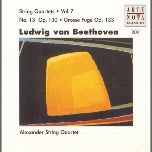 Beethoven: String Quartets Vol. 7 Alexander String Quartet