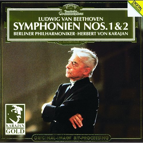 Beethoven: Symphonies Nos.1 & 2 Berliner Philharmoniker, Herbert Von Karajan