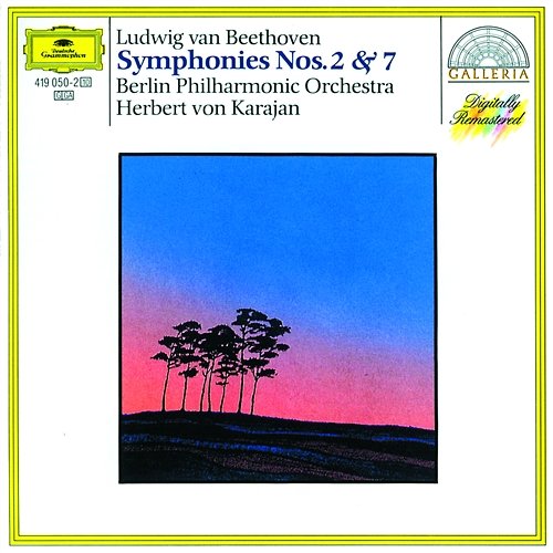 Beethoven: Symphonies Nos.2 & 7 Berliner Philharmoniker, Herbert Von Karajan