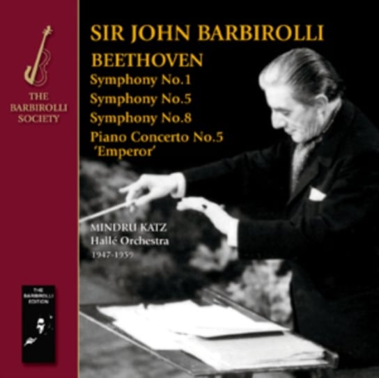 Beethoven: Symphony No. 1 / Symphony No. 5 / Symphony No. 8 Barbirolli Society