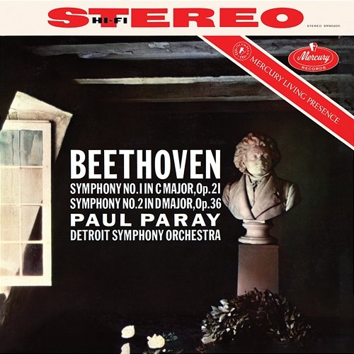 Beethoven: Symphony No. 2; Symphony No.1 Detroit Symphony Orchestra, Paul Paray