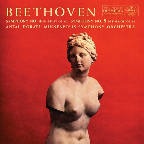 Beethoven: Symphony No. 4; Symphony No. 8 Minnesota Orchestra, Antal Doráti