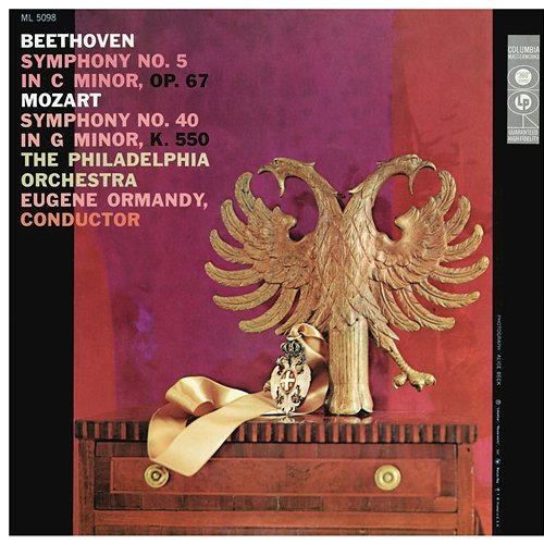 Beethoven: Symphony No. 5, Op. 67 - Mozart: Symphony No. 40, K. 550 Eugene Ormandy