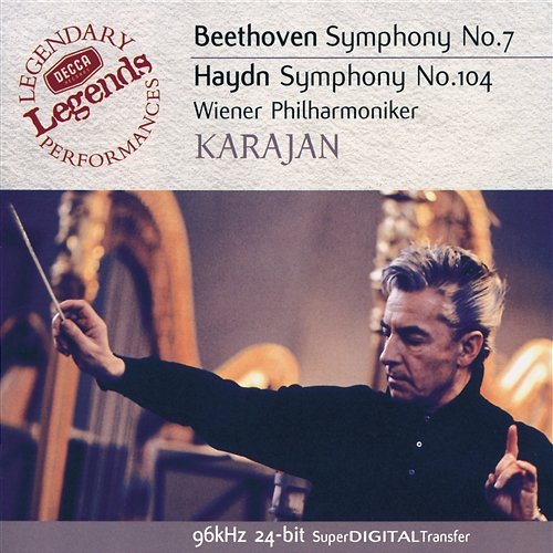 Beethoven: Symphony No.7 / Haydn: Symphony No.104 Wiener Philharmoniker, Herbert Von Karajan