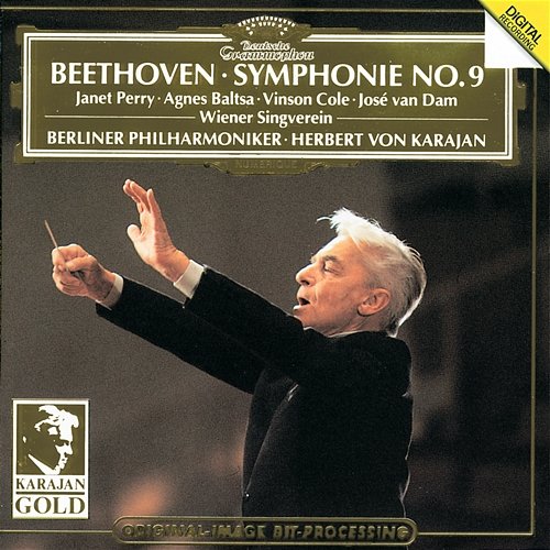 Beethoven: Symphony No.9 Janet Perry, Agnes Baltsa, Vinson Cole, José Van Dam, Berliner Philharmoniker, Wiener Singverein, Herbert Von Karajan