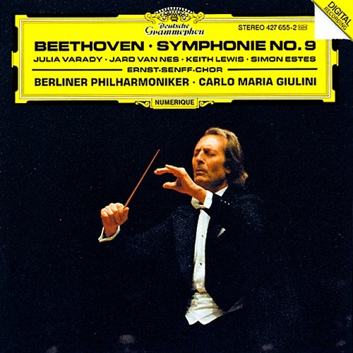 Beethoven: Symphony No.9 Julia Varady, Jard van Nes, Keith Lewis, Simon Estes, Berliner Philharmoniker, Carlo Maria Giulini, Ernst Senff Chor
