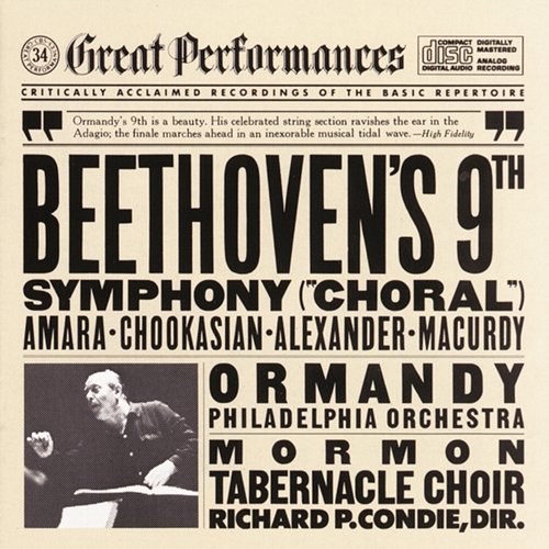 Beethoven: Symphony No. 9 in D Minor, Op. 125 "Choral" Eugene Ormandy