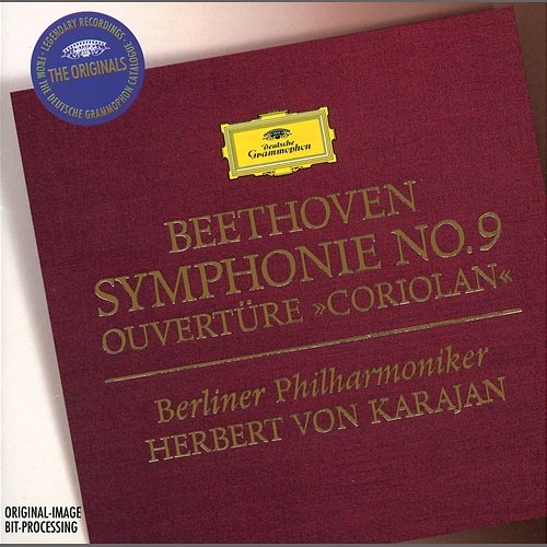 Beethoven: Symphony No.9; Overture "Coriolan" Gundula Janowitz, Hilde Rössel-Majdan, Waldemar Kmentt, Walter Berry, Berliner Philharmoniker, Herbert Von Karajan, Wiener Singverein