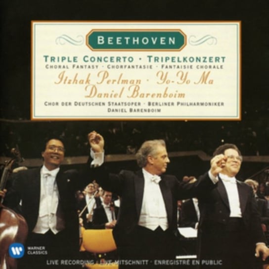 Beethoven: Triple Concerto & Choral Fantasy Perlman Itzhak, Ma Yo-Yo, Berliner Philharmoniker, Barenboim Daniel