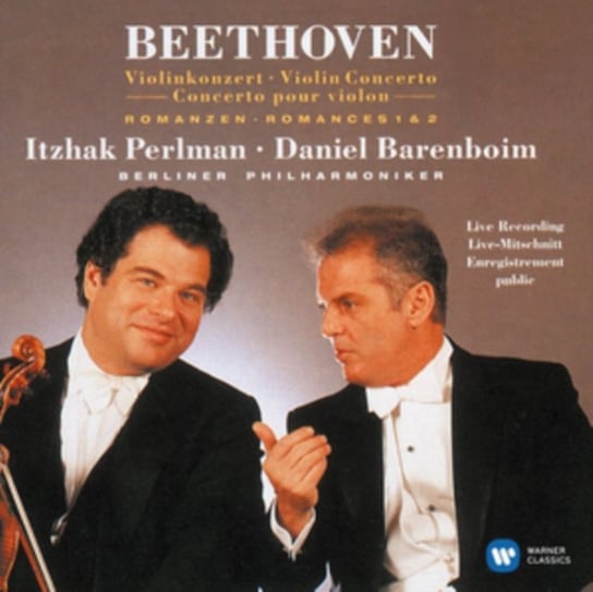 Beethoven: Violin Concerto, Romances Perlman Itzhak, Berliner Philharmoniker, Barenboim Daniel