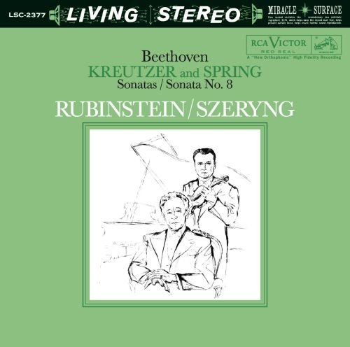 Beethoven: Violin Sonatas Nos. 9, 5, 8 Rubinstein Arthur