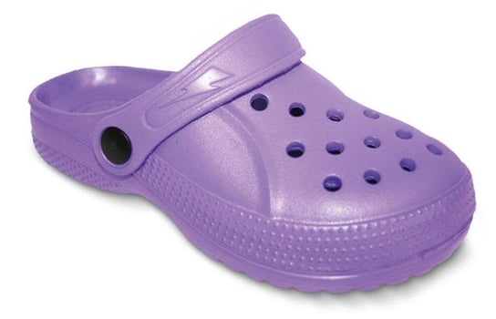 Befado - Obuwie buty dziecięce klapki piankowe kroksy fioletowe dla dziewczynki - 34 Befado