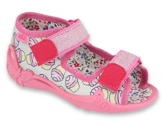 Befado - Obuwie buty dziecięce sandały kapcie pantofle dla dziewczynki - 18 Befado