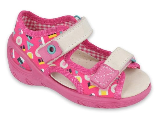 Befado - Obuwie buty dziecięce sandały kapcie pantofle dla dziewczynki - 21 Befado