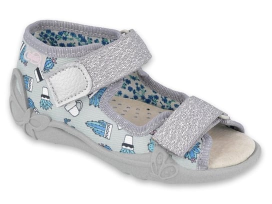 Befado - Obuwie buty dziecięce sandały kapcie pantofle dla dziewczynki - 22 Befado
