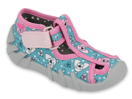 Befado - Obuwie buty dziecięce sandały kapcie pantofle dla dziewczynki - 22 Befado