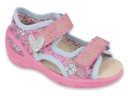 Befado - Obuwie buty dziecięce sandały kapcie pantofle dla dziewczynki - 27 Befado