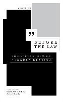 Before the Law Derrida Jacques