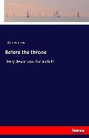 Before the throne Anonymous