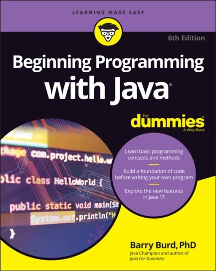 Beginning Programming with Java For Dummies [DRM] - ebook EPUB Burd Barry