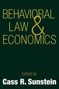 Behavioral Law and Economics Sunstein Cass R.