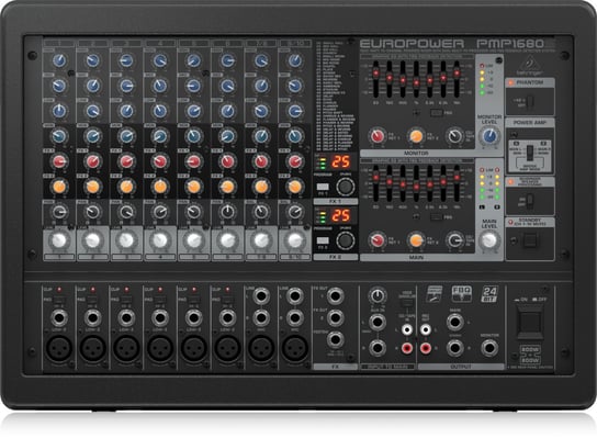 BEHRINGER PMP1680S - 10-kanałowy powermikser 1600W Behringer